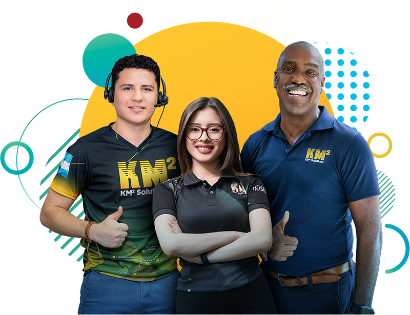 KM² Solutions Nearshore BPO contact center services