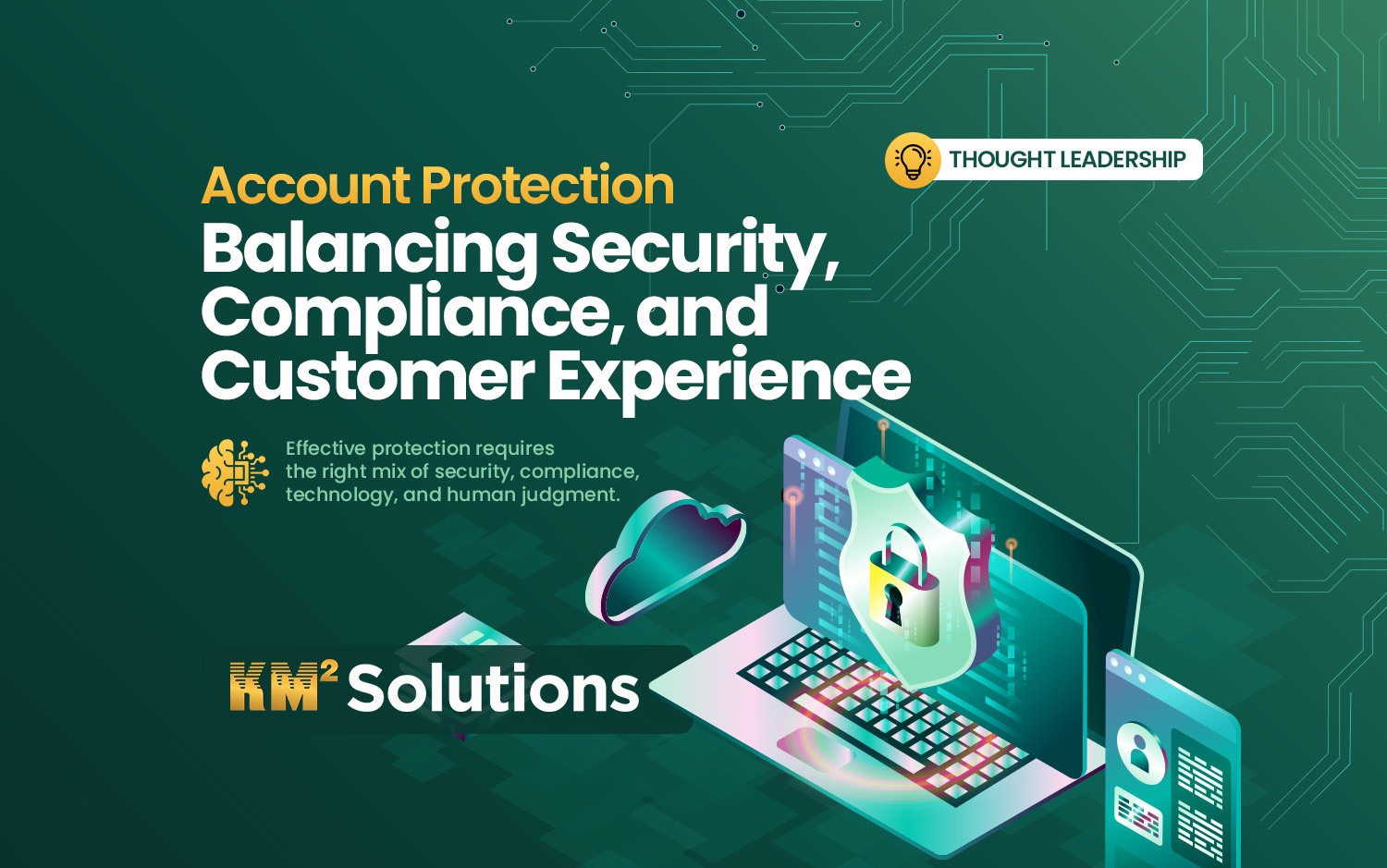 Account Protection KM² Solutions Nearshore BPO contact center services